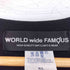 ワールドワイドフェイマス WORLD WIDE FAMOUS 袖ロゴプリント クルーネックスウェット メンズ JPN:XL